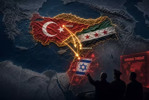 Siria, Turquía, Israel, Asociación estratégica entre Siria y Turquía