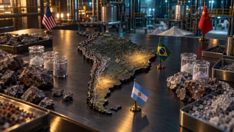 Tierras raras, Matías E. Ruiz, Brasil, Argentina, Estados Unidos, China