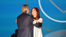 Alberto Fernández y Cristina Kirchner