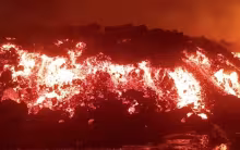 Congo, Erupción del Monte Nyiragongo