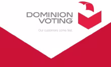 Estados Unidos, Dominion Voting Systems logo, Fraude electoral, Joe Biden, Partido Demócrata