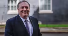Mike Pompeo en el Reino Unido, Londres