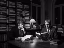 Javier Milei y Luis 'Toto' Caputo