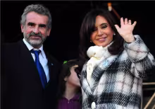 Agustín Rossi y Cristina Fernández