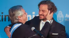 Alberto Fernández y Santiago Cafiero, Frente de Todos, Crisis Argentina