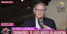 Doctor Eduardo López, infectólogo, Alberto Fernández, Cuarentena obligatoria