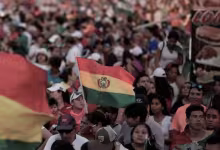 Manifestaciones en Bolivia contra Evo Morales