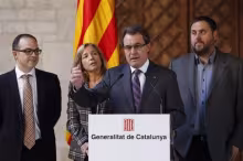 Mas, en la Generalitat de Catalunya