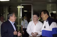 Colombia, Juan Manuel Santos, Raúl Castro