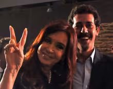 Cristina Kirchner y Eduardo De Pedro