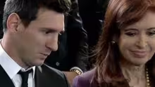 Cristina Kirchner y Lionel Messi