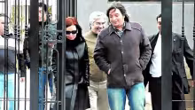 Cristina Kirchner, Máximo Kirchner y Lázaro Báez