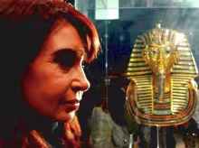 Cristina Fernández Wilhelm en Egipto