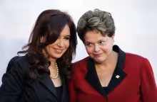 Cristina Kirchner y Dilma Rousseff