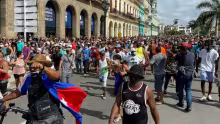 Manifestaciones en Cuba contra el régimen castrista, Santiago de Cuba, Cuba Libre, Libertad en Cuba