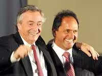 Daniel Scioli y Néstor Kirchner