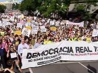 Demostraciones públicas de Democracia Real en España (EFE)