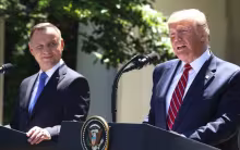 Donald Trump y Andrzej Duda, Polonia, Rose Garden, Casa Blanca, Visa Waiver Program, Estados Unidos, Washington