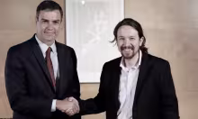 España, Pedro Sánchez, Pablo Iglesias