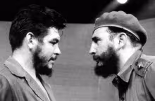 Fidel Castro y Ernesto Guevara