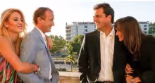 Jesica Cirio, Martín Insaurralde, Sergio Massa, Malena Galmarini