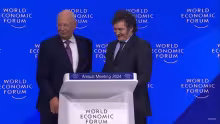 Javier Milei, World Economic Fund