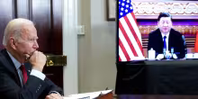 Joe Biden, Xi Jinping, Estados Unidos, República Popular China, Amenaza china, Propaganda china, Partido Comunista Chino