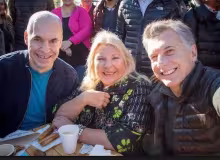 Larreta, Macri, Carrió