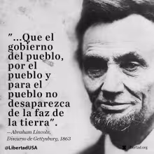 Abraham Lincoln y su discurso de Gettysburg