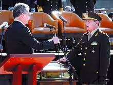 Agustín Rossi y Gen. Luis María Carena