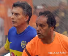 Mauricio Macri y Daniel Scioli 