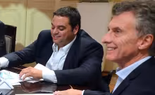 Macri y Jorge Triaca