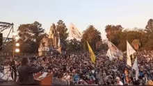 Javier Milei en Argentina, Acto de Milei en Buenos Aires