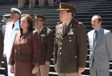 Nilda Garré y César Milani
