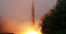 Corea del Norte, misil balístico