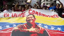 Partidarios de Hugo Chávez Frías