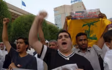 Partidarios de Hezbolá en Bahrein