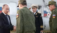 Putin, generales