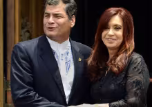 Rafael Correa y CFK