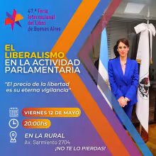 Rebeca Fleitas, Feria del Libro, La Libertad Avanza
