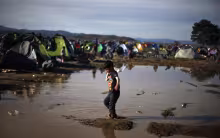Refugiados, Idomeni