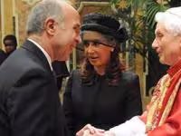 Ricardo Lorenzetti, Cristina Fernández y el Santo Padre