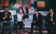 Rodríguez Saá, junto a Frers, Santoro y Maslatón