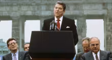 Ronald Reagan, Puerta de Brandenburgo