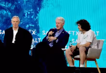 Sam Bankman-Fried, Bill Clinton, Tony Blair