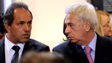 Daniel Scioli y José Manuel De la Sota