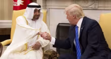 Trump, al-Nahyan, Emiratos