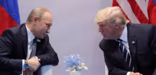 Donald Trump y Vladimir Putin