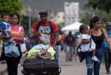 Migrantes venezolanos en Colombia