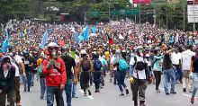 Venezuela, dictadura, marcha